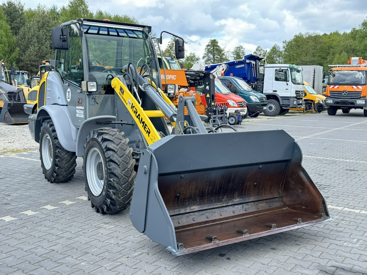 Kramer 5085, 353-11S - Chargeuse sur pneus: photos 4 Kramer 5085, 353-11S - Chargeuse sur pneus: photos 4