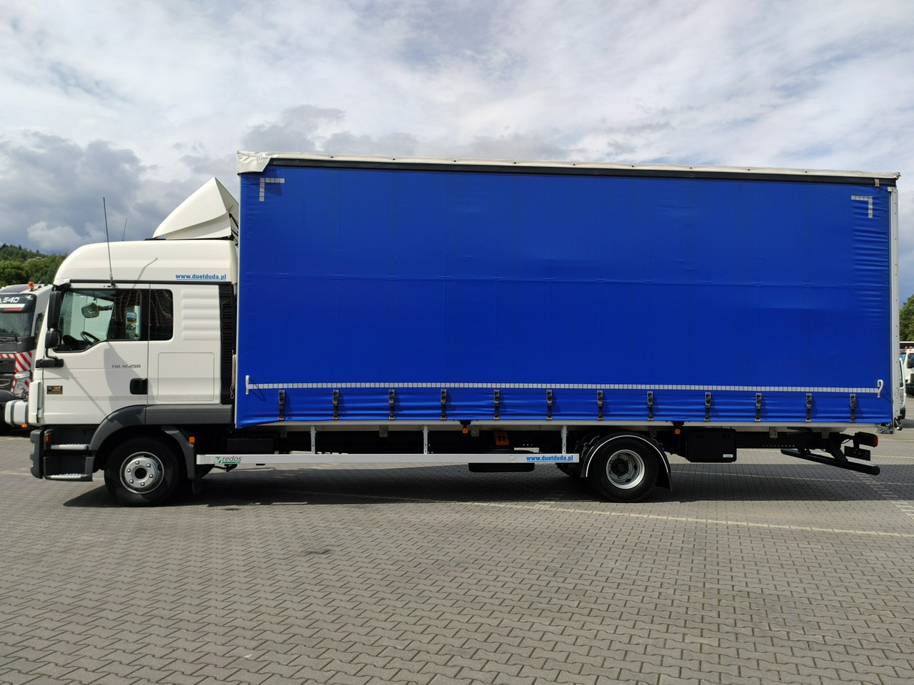Camion à rideaux coulissants MAN TGL12.250 E6 Firana Tył Drzwi Dach Zsuwany Bogato Wyposażony: photos 13