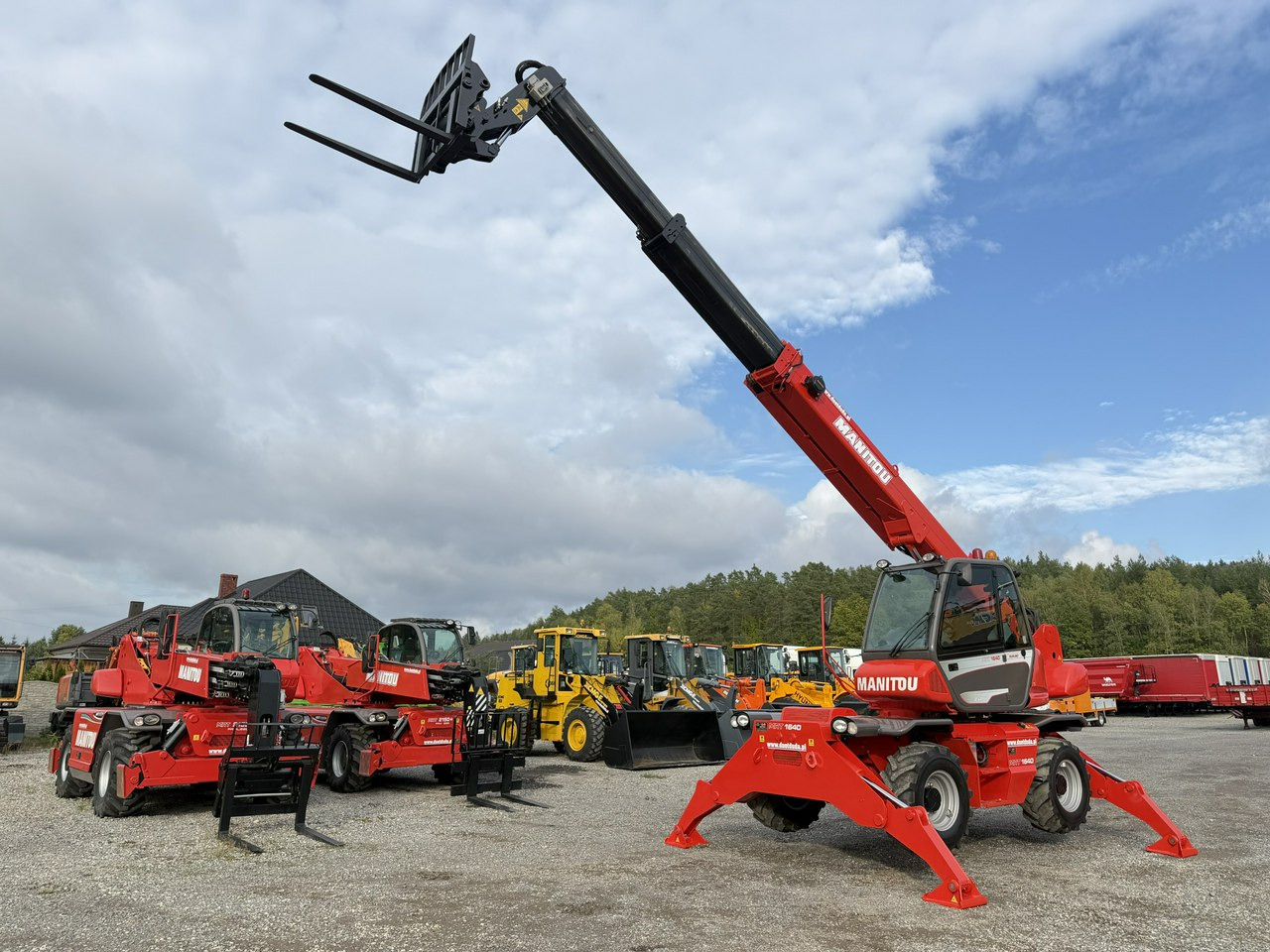 Manitou MRT 1640 Easy ROTO Ładowarka Teleskopowa Obrotowa 1840 2150 - Chariot télescopique: photos 4 Manitou MRT 1640 Easy ROTO Ładowarka Teleskopowa Obrotowa 1840 2150 - Chariot télescopique: photos 4