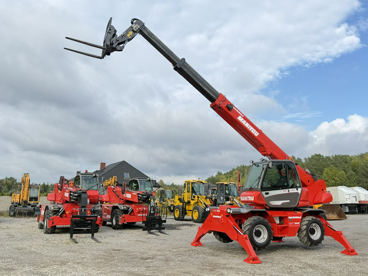 Manitou MRT 1640 Easy ROTO Ładowarka Teleskopowa Obrotowa 1840 2150 - Chariot télescopique: photos 1 Manitou MRT 1640 Easy ROTO Ładowarka Teleskopowa Obrotowa 1840 2150 - Chariot télescopique: photos 1