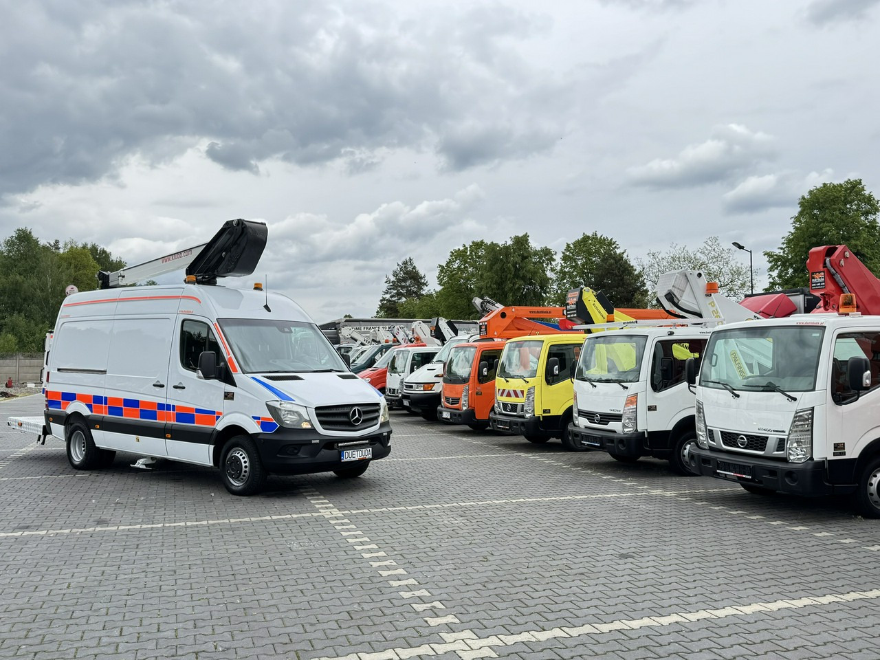 Mercedes Sprinter Zwyżka Podnośnik Koszowy KLUBB K42P UDT WUMAG GSR - Camion avec nacelle: photos 1 Mercedes Sprinter Zwyżka Podnośnik Koszowy KLUBB K42P UDT WUMAG GSR - Camion avec nacelle: photos 1