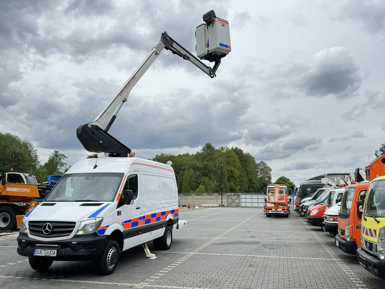 Mercedes Sprinter Zwyżka Podnośnik Koszowy KLUBB K42P UDT WUMAG GSR - Camion avec nacelle: photos 2 Mercedes Sprinter Zwyżka Podnośnik Koszowy KLUBB K42P UDT WUMAG GSR - Camion avec nacelle: photos 2