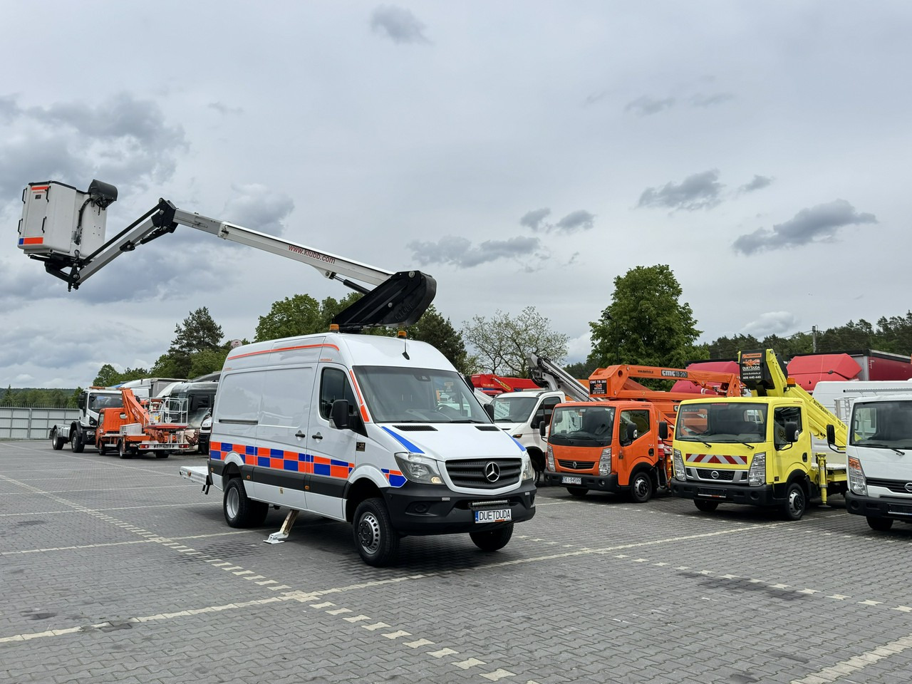 Mercedes Sprinter Zwyżka Podnośnik Koszowy KLUBB K42P UDT WUMAG GSR - Camion avec nacelle: photos 5 Mercedes Sprinter Zwyżka Podnośnik Koszowy KLUBB K42P UDT WUMAG GSR - Camion avec nacelle: photos 5