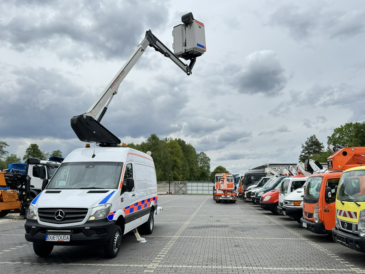 Mercedes Sprinter Zwyżka Podnośnik Koszowy KLUBB K42P UDT WUMAG GSR - Camion avec nacelle: photos 4 Mercedes Sprinter Zwyżka Podnośnik Koszowy KLUBB K42P UDT WUMAG GSR - Camion avec nacelle: photos 4