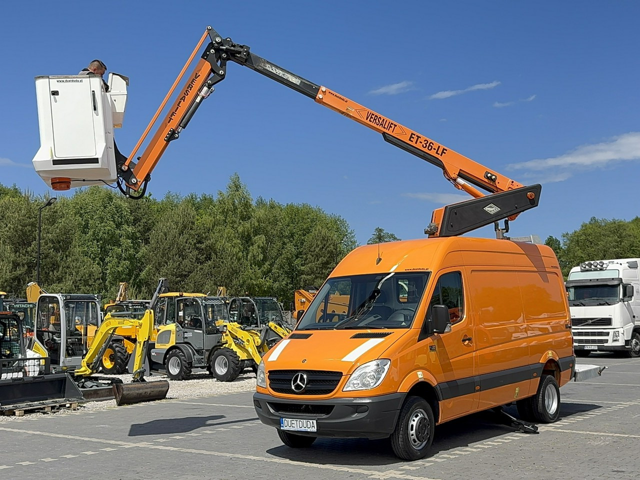 Mercedes Sprinter Zwyżka Podnośnik Koszowy VERSALIFT KLUBB ET-36-LF UDT - Camion avec nacelle: photos 4 Mercedes Sprinter Zwyżka Podnośnik Koszowy VERSALIFT KLUBB ET-36-LF UDT - Camion avec nacelle: photos 4