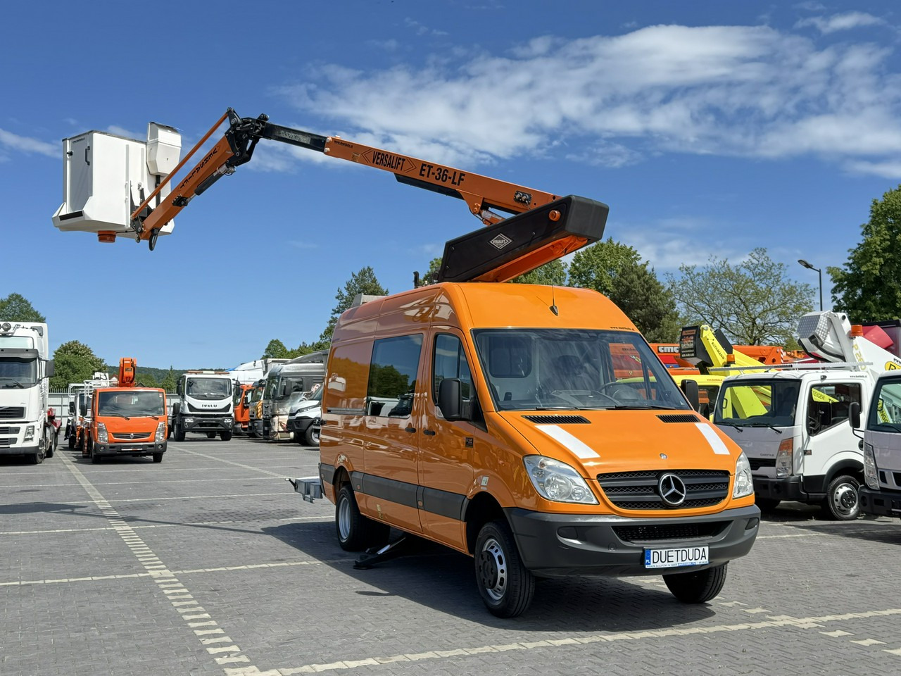 Mercedes Sprinter Zwyżka Podnośnik Koszowy VERSALIFT KLUBB ET-36-LF UDT - Camion avec nacelle: photos 3 Mercedes Sprinter Zwyżka Podnośnik Koszowy VERSALIFT KLUBB ET-36-LF UDT - Camion avec nacelle: photos 3