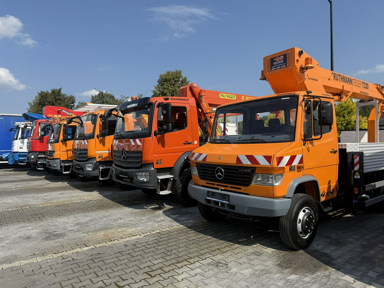 Mercedes Vario 814 D 4x4 Zwyżka RUTHMANN STEIGER T220 Podnośnik Koszowy - Camion avec nacelle: photos 3 Mercedes Vario 814 D 4x4 Zwyżka RUTHMANN STEIGER T220 Podnośnik Koszowy - Camion avec nacelle: photos 3