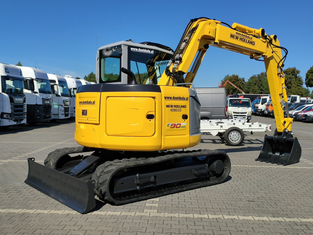 New Holland E90B SR -2 Gąsienicowa 10ton - Mini pelle: photos 4 New Holland E90B SR -2 Gąsienicowa 10ton - Mini pelle: photos 4