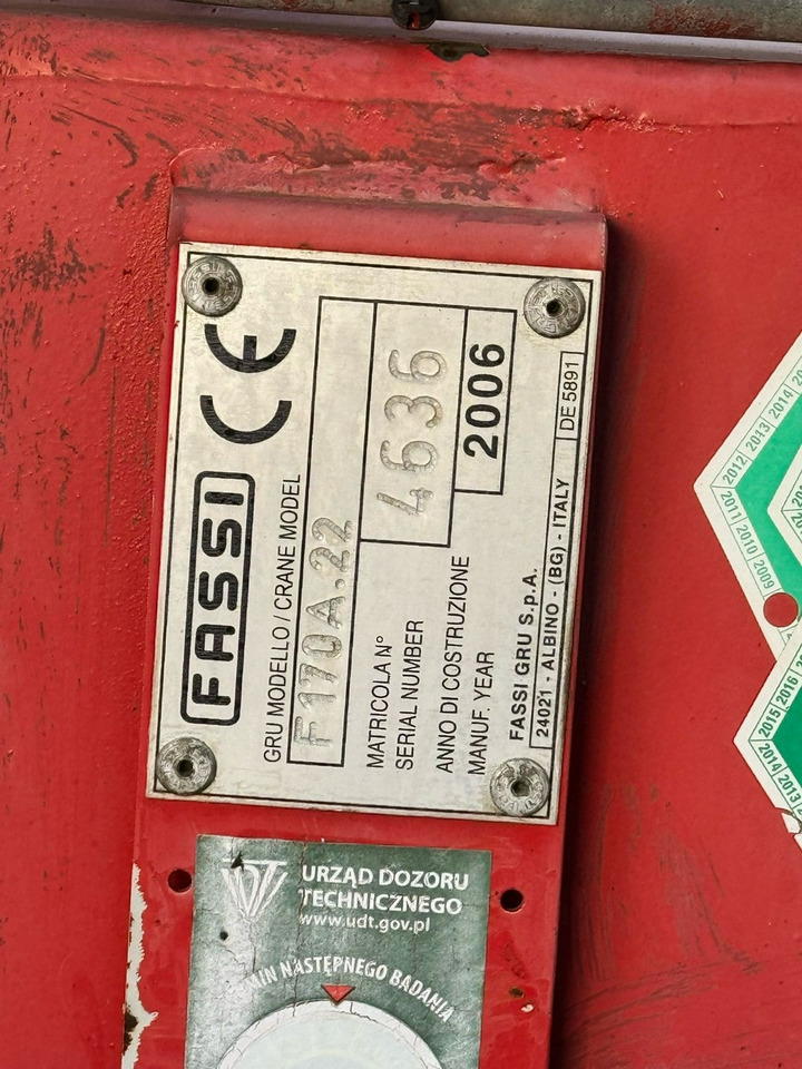 Scania 124L 420 6x2 Retarder HDS FASSI F170 Budowlanka - Camion plateau, Camion grue: photos 5 Scania 124L 420 6x2 Retarder HDS FASSI F170 Budowlanka - Camion plateau, Camion grue: photos 5