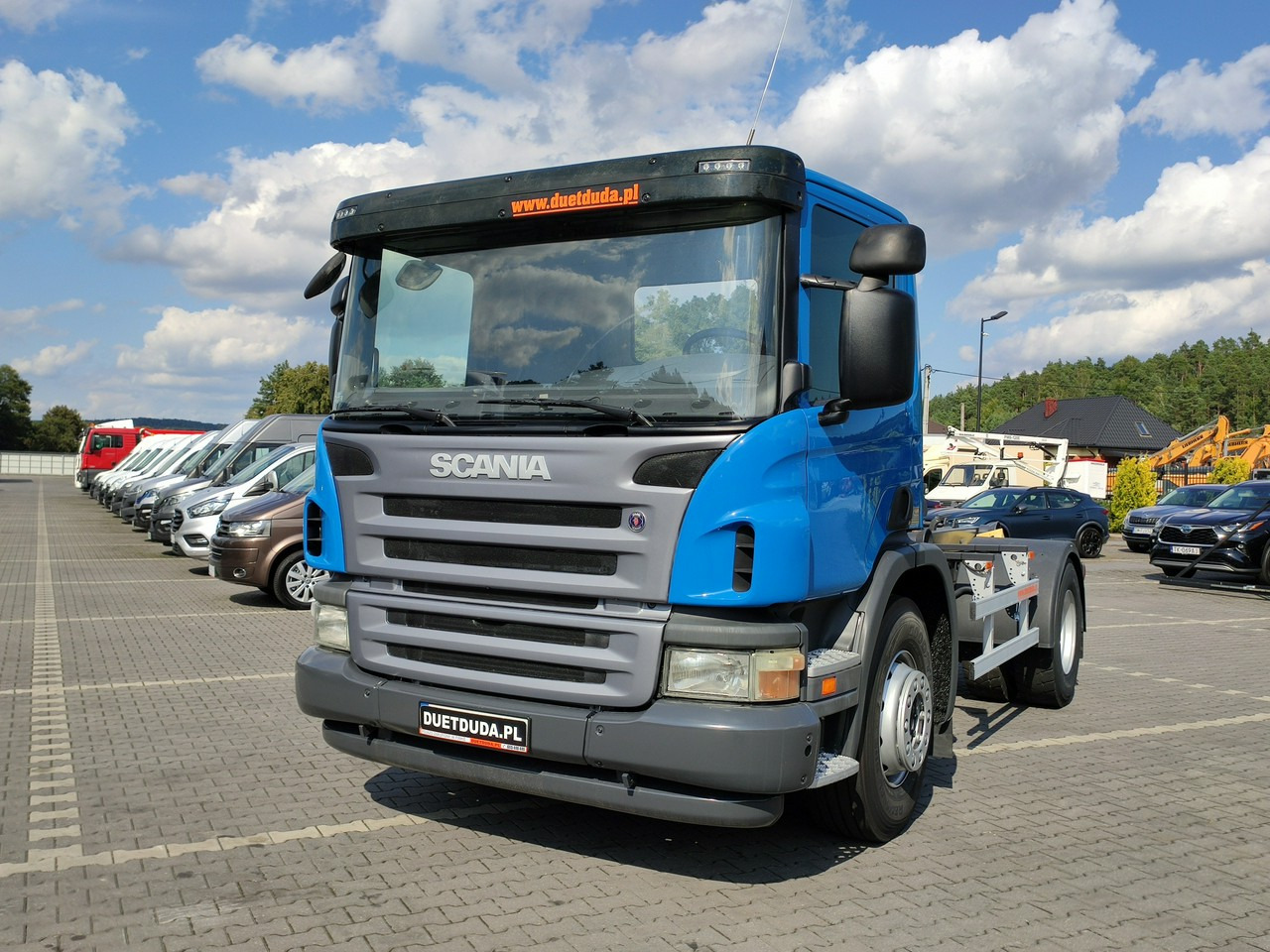 Camion ampliroll Scania P 280 N321 EURO 5 Hakowiec Hak 4x2 SKIBICKI: photos 6
