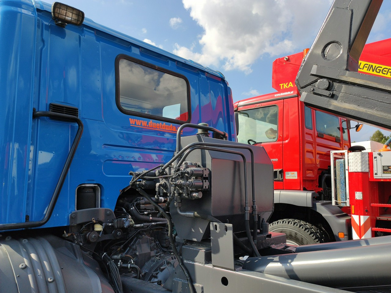 Camion ampliroll Scania P 280 N321 EURO 5 Hakowiec Hak 4x2 SKIBICKI: photos 12