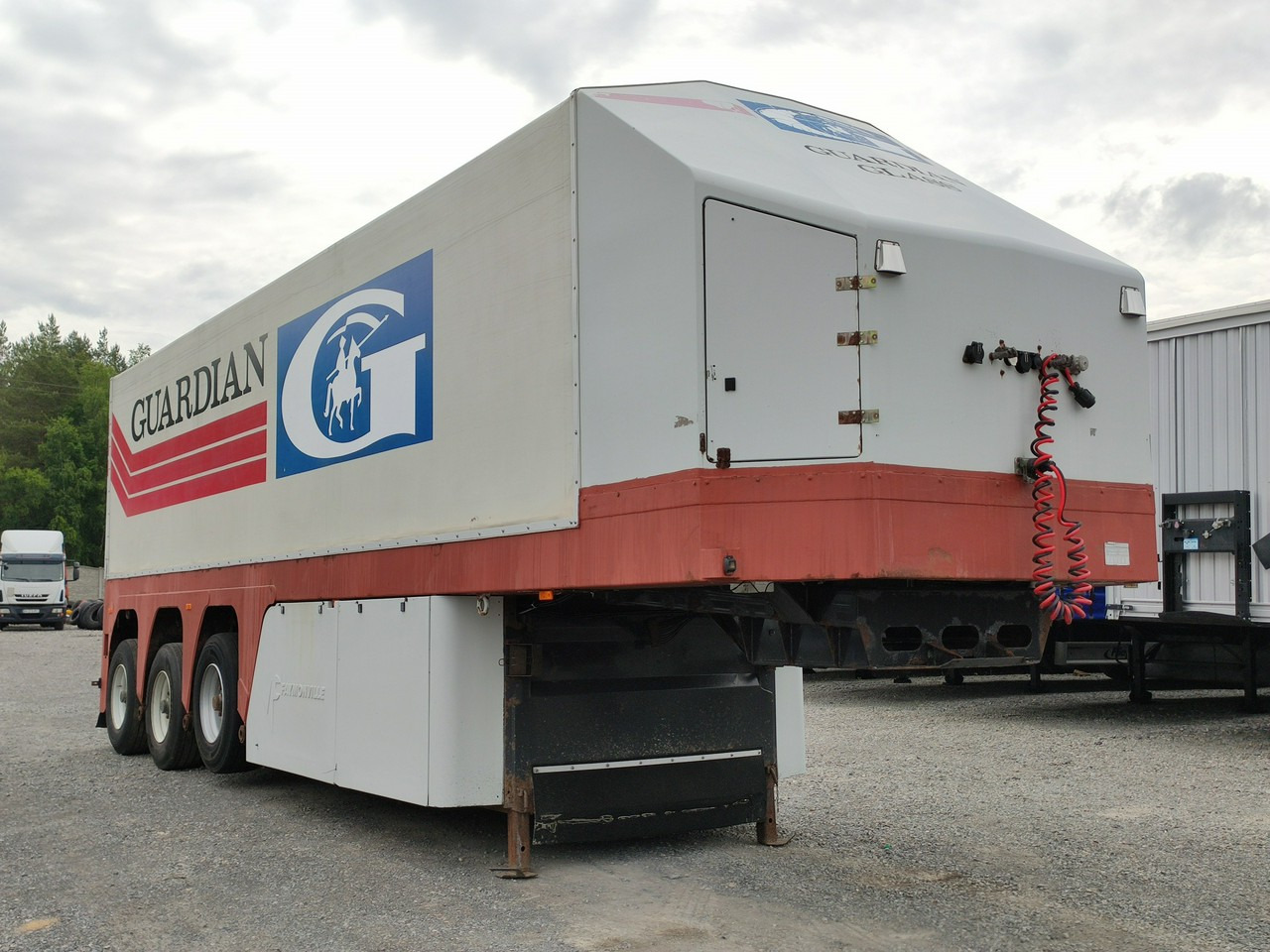 Faymonville Do Przewozu Szkła , Płyt Betonowych - Semi-remorque: photos 3 Faymonville Do Przewozu Szkła , Płyt Betonowych - Semi-remorque: photos 3