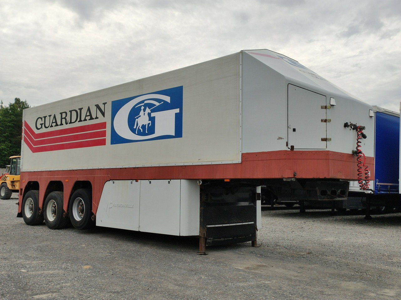 Faymonville Do Przewozu Szkła , Płyt Betonowych - Semi-remorque: photos 1 Faymonville Do Przewozu Szkła , Płyt Betonowych - Semi-remorque: photos 1