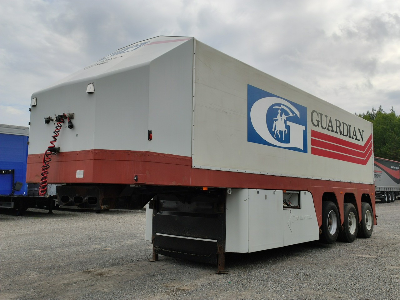 Faymonville Do Przewozu Szkła , Płyt Betonowych - Semi-remorque: photos 2 Faymonville Do Przewozu Szkła , Płyt Betonowych - Semi-remorque: photos 2