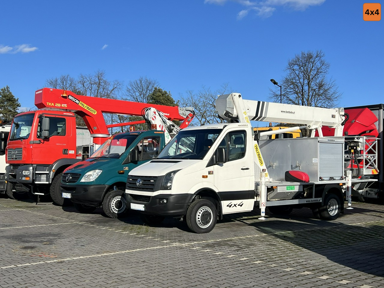 Volkswagen Crafter - Camion avec nacelle: photos 1 Volkswagen Crafter - Camion avec nacelle: photos 1