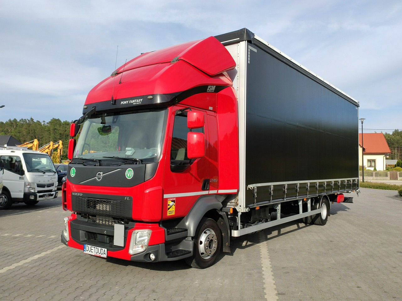 Volvo FL12.240 E6 Firana Tył Drzwi Dach Zsuwany Bogato Wyposażony !!! - Camion à rideaux coulissants: photos 2 Volvo FL12.240 E6 Firana Tył Drzwi Dach Zsuwany Bogato Wyposażony !!! - Camion à rideaux coulissants: photos 2