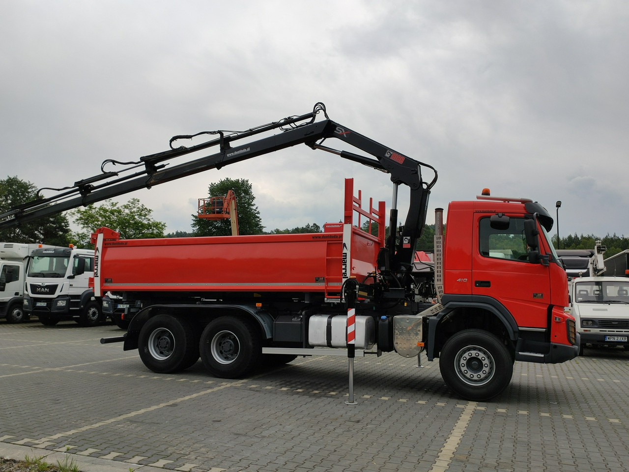 Volvo FMX 410 6x4 13L HDS Radiowy Hydroburta - Camion benne, Camion grue: photos 4 Volvo FMX 410 6x4 13L HDS Radiowy Hydroburta - Camion benne, Camion grue: photos 4