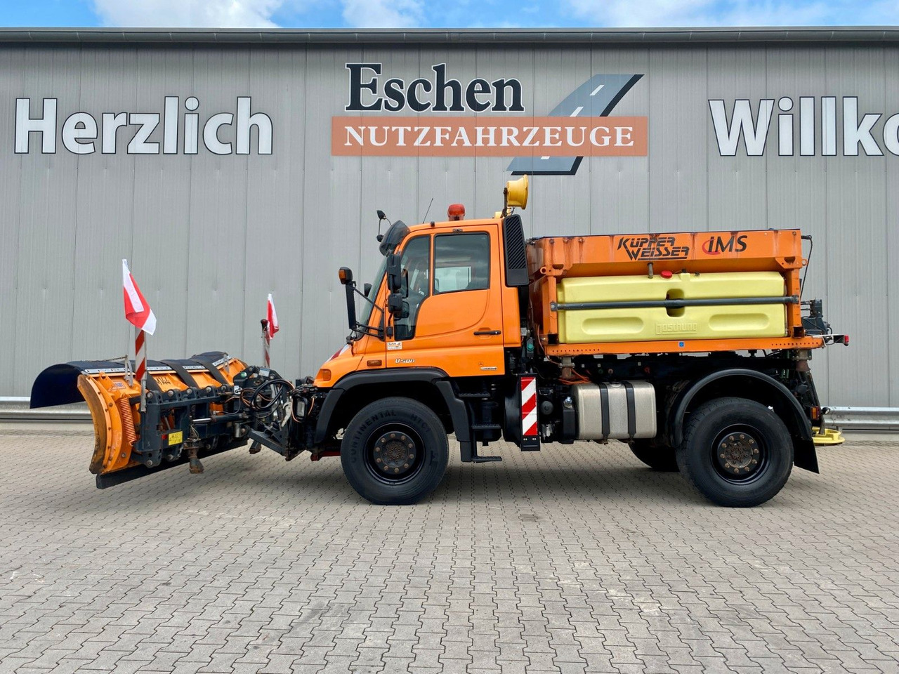 Mercedes-Benz Unimog U 500 4x4 | +4x Zusatzanbauten*Telligent - Camion: photos 2 Mercedes-Benz Unimog U 500 4x4 | +4x Zusatzanbauten*Telligent - Camion: photos 2