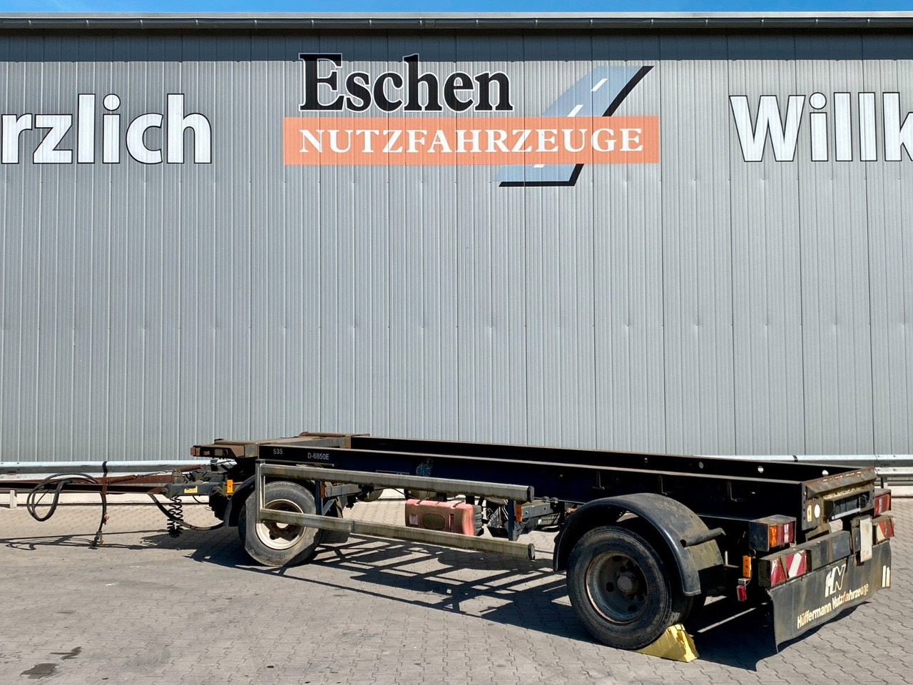 Hüffermann HSA 18.65 | Reifenprofil: 75%*Blatt*50mm Zugauge - Remorque ampliroll/ Multibenne: photos 3 Hüffermann HSA 18.65 | Reifenprofil: 75%*Blatt*50mm Zugauge - Remorque ampliroll/ Multibenne: photos 3