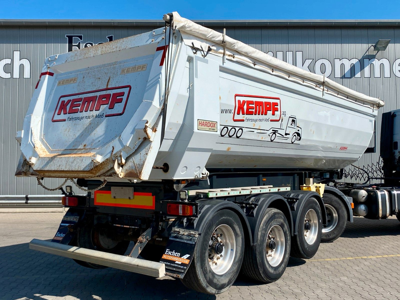 Kempf SKM 35/3 | Stahl 27m³*1+3.Achse liftbar*BPW*EBS - Semi-remorque benne: photos 4 Kempf SKM 35/3 | Stahl 27m³*1+3.Achse liftbar*BPW*EBS - Semi-remorque benne: photos 4