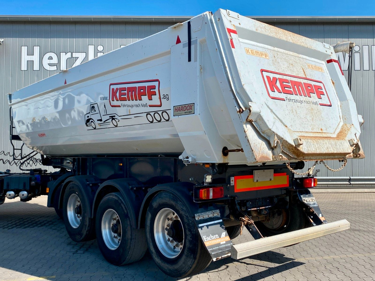 Kempf SKM 35/3 | Stahl 27m³*1+3.Achse liftbar*BPW*EBS - Semi-remorque benne: photos 3 Kempf SKM 35/3 | Stahl 27m³*1+3.Achse liftbar*BPW*EBS - Semi-remorque benne: photos 3
