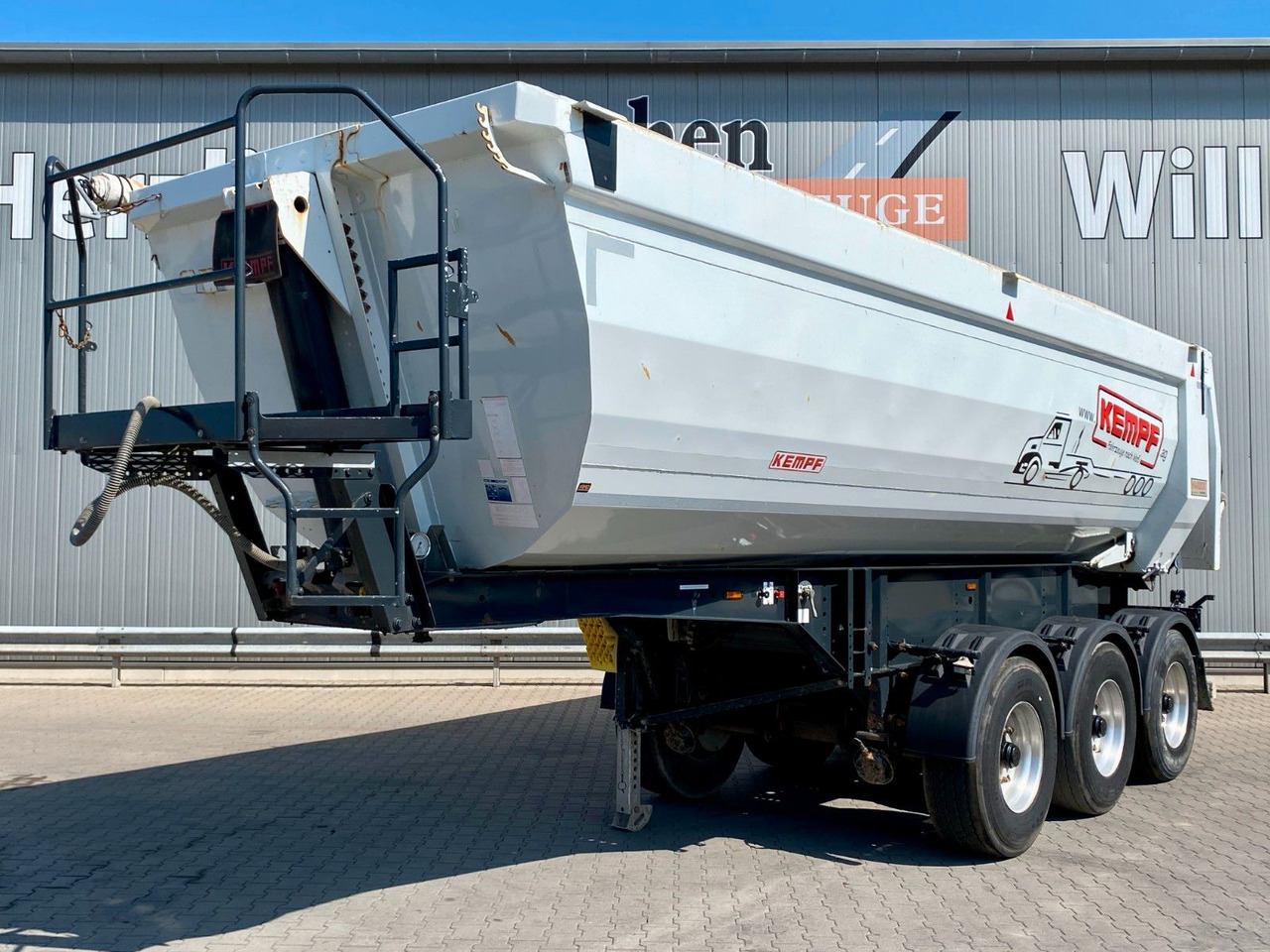 Kempf SKM 35/3 | Stahl 27m³*1+3.Achse liftbar*BPW*EBS - Semi-remorque benne: photos 1 Kempf SKM 35/3 | Stahl 27m³*1+3.Achse liftbar*BPW*EBS - Semi-remorque benne: photos 1