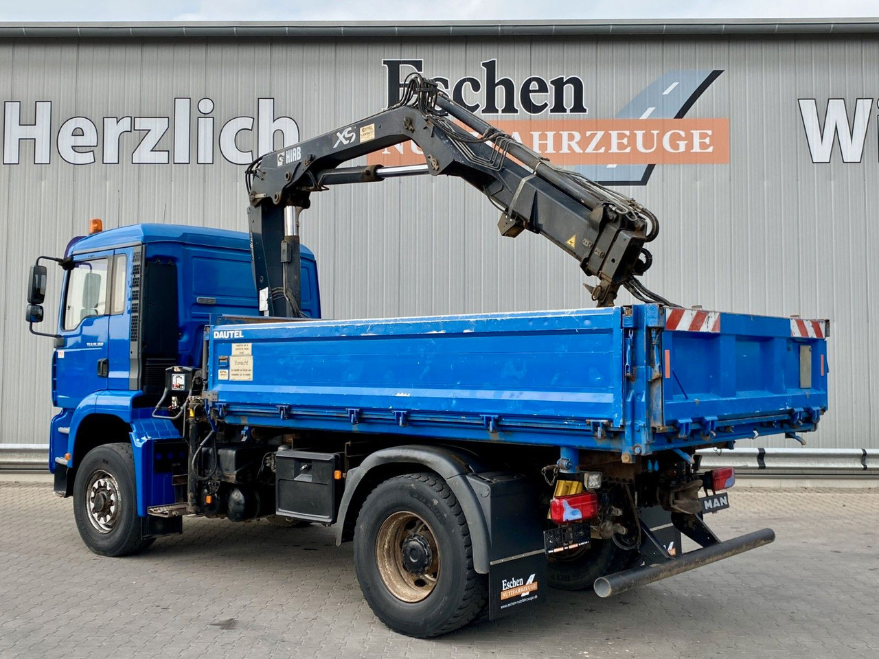 MAN TGA 18.360 4x4H BL Hiab Kran*Dautel Kipper*Klima - Camion benne, Camion grue: photos 4 MAN TGA 18.360 4x4H BL Hiab Kran*Dautel Kipper*Klima - Camion benne, Camion grue: photos 4