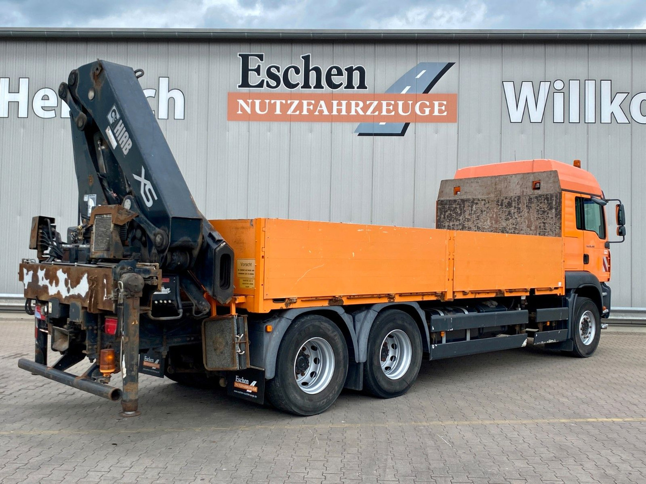 MAN TGA 26.480 6x4 | HIAB 377 EP-4*Funk*Retarder*AHK - Camion plateau, Camion grue: photos 5 MAN TGA 26.480 6x4 | HIAB 377 EP-4*Funk*Retarder*AHK - Camion plateau, Camion grue: photos 5