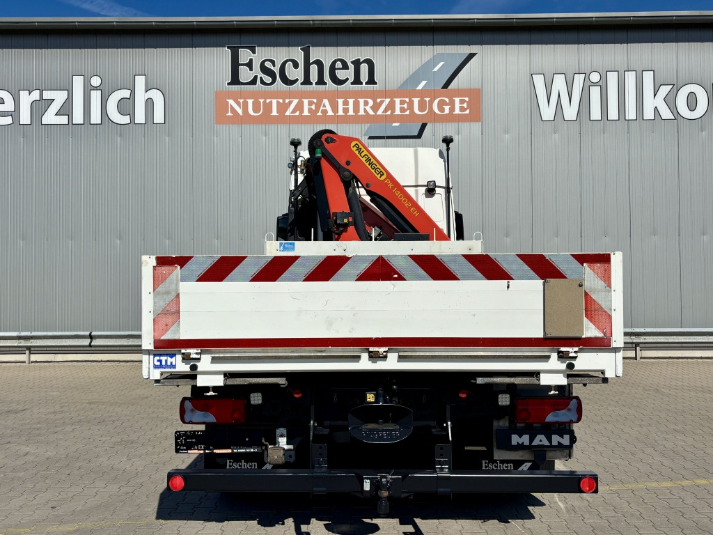MAN TGS 18.480 4x2 BL / Palfinger PK 14002 Faltkran - Camion plateau, Camion grue: photos 4 MAN TGS 18.480 4x2 BL / Palfinger PK 14002 Faltkran - Camion plateau, Camion grue: photos 4