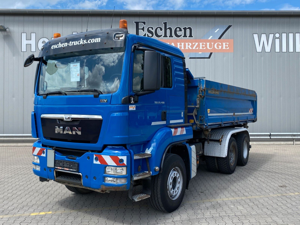 MAN TGS 26.400 6x4 | MEILLER*Navi*KIima*Intarder*AHK - Camion benne: photos 1 MAN TGS 26.400 6x4 | MEILLER*Navi*KIima*Intarder*AHK - Camion benne: photos 1