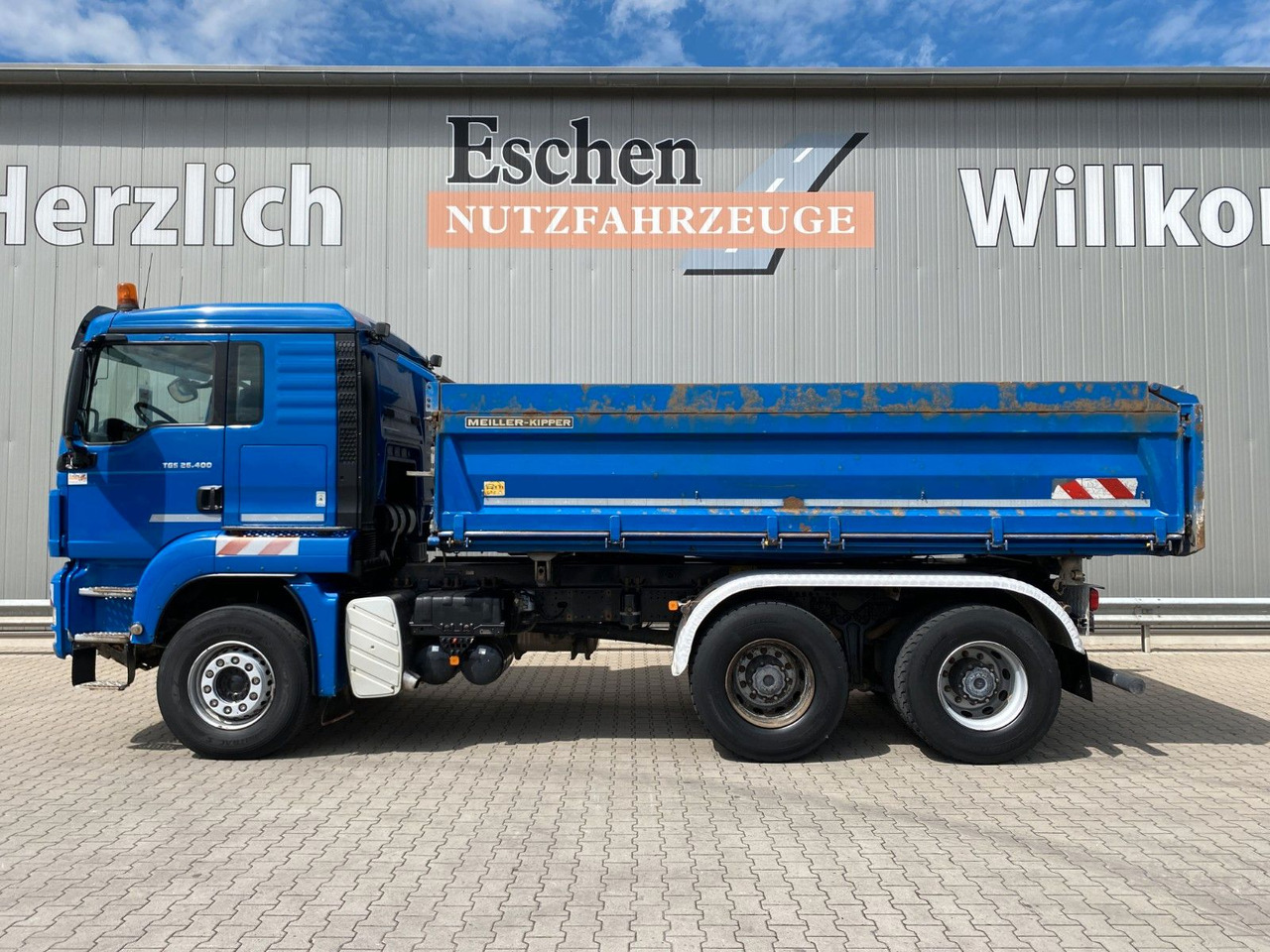 MAN TGS 26.400 6x4 | MEILLER*Navi*KIima*Intarder*AHK - Camion benne: photos 3 MAN TGS 26.400 6x4 | MEILLER*Navi*KIima*Intarder*AHK - Camion benne: photos 3
