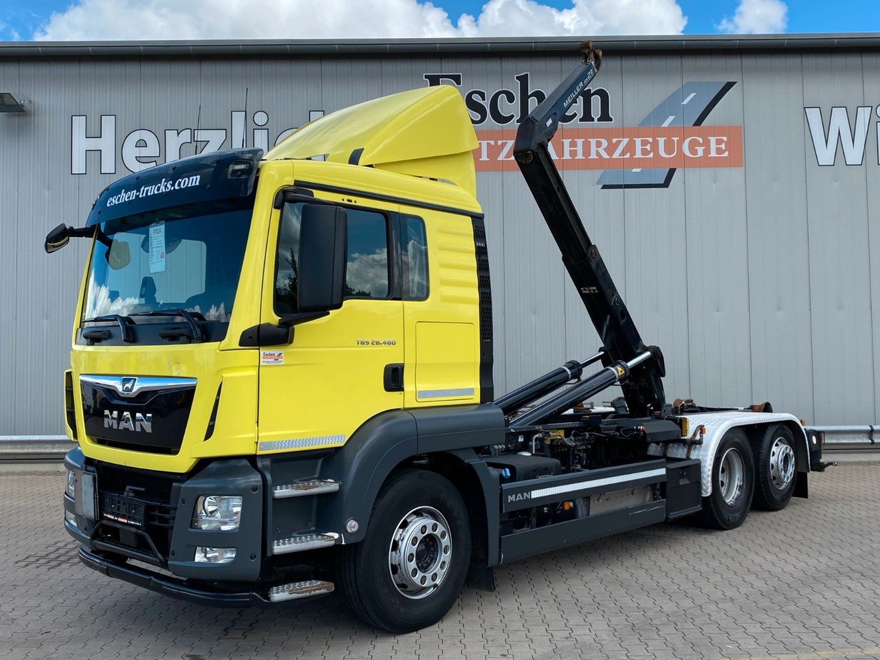 MAN TGS 26.460 6x2-4 | MEILLER RS21.65*Funk*Retarder - Camion ampliroll: photos 1 MAN TGS 26.460 6x2-4 | MEILLER RS21.65*Funk*Retarder - Camion ampliroll: photos 1