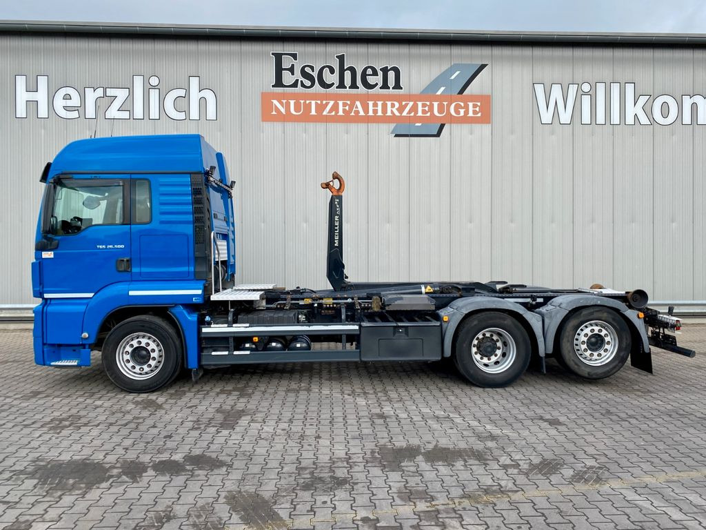 MAN TGS 26.500 6x2-4 LL | MEILLER 21.65*ACC*Retarder - Camion ampliroll: photos 3 MAN TGS 26.500 6x2-4 LL | MEILLER 21.65*ACC*Retarder - Camion ampliroll: photos 3