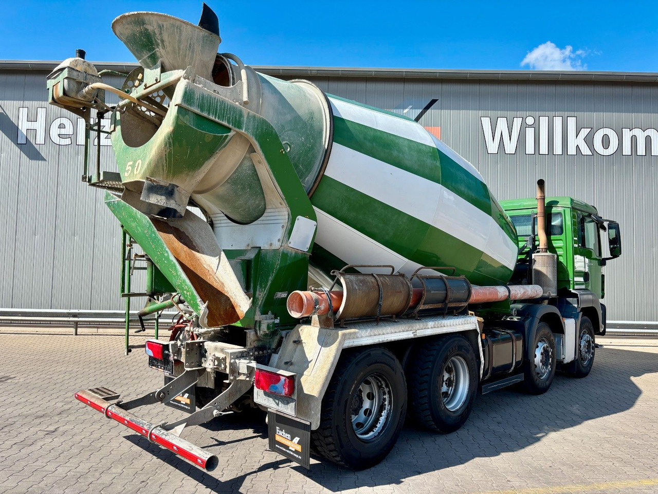 MAN TGS 32.360 8x4 BB | 9m³ Stetter*Automatik*Kamera - Camion malaxeur: photos 5 MAN TGS 32.360 8x4 BB | 9m³ Stetter*Automatik*Kamera - Camion malaxeur: photos 5