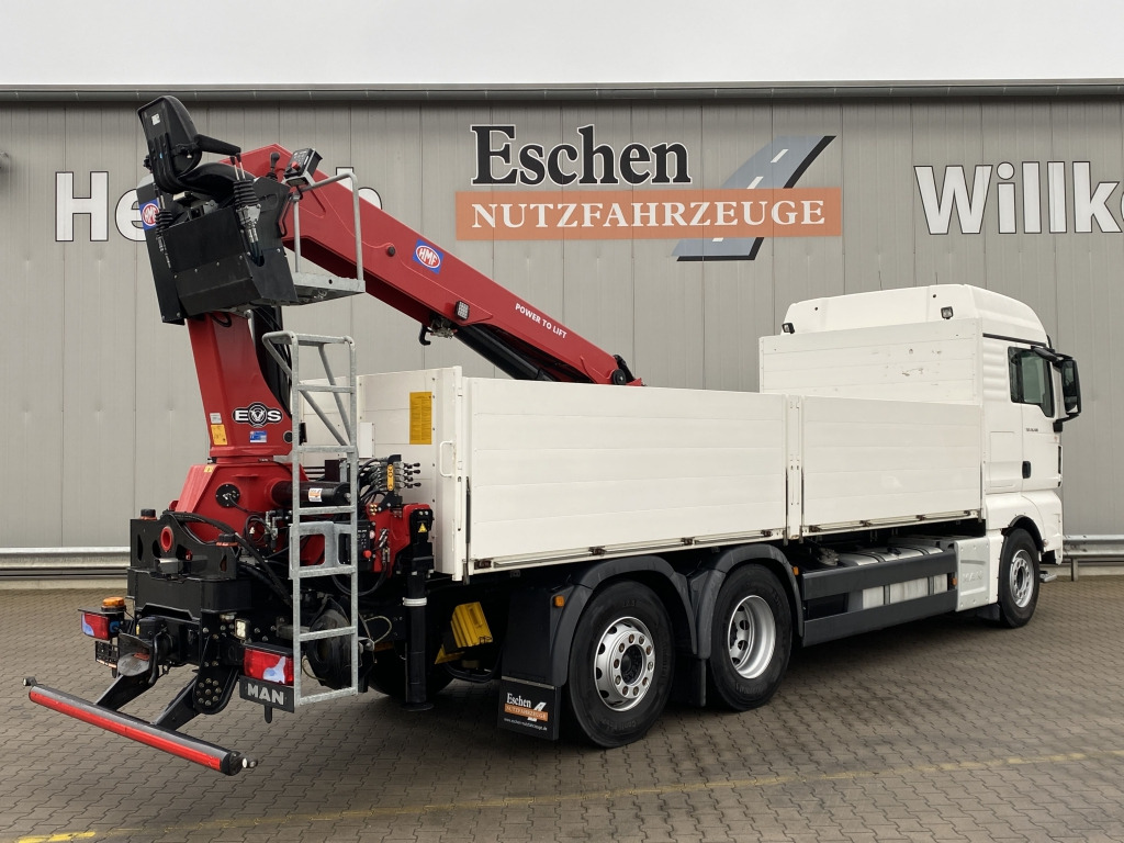 MAN TGX 26.500 6x2-4 LL / HMF 2110 L-MC Kran - Camion plateau, Camion grue: photos 5 MAN TGX 26.500 6x2-4 LL / HMF 2110 L-MC Kran - Camion plateau, Camion grue: photos 5