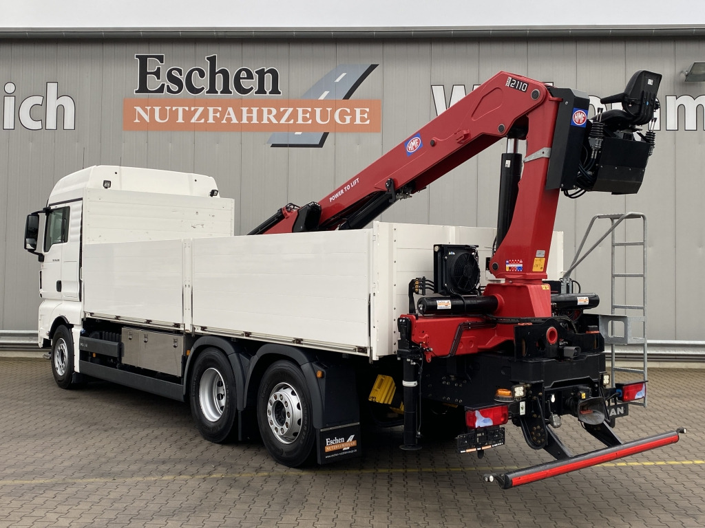 MAN TGX 26.500 6x2-4 LL / HMF 2110 L-MC Kran - Camion plateau, Camion grue: photos 3 MAN TGX 26.500 6x2-4 LL / HMF 2110 L-MC Kran - Camion plateau, Camion grue: photos 3