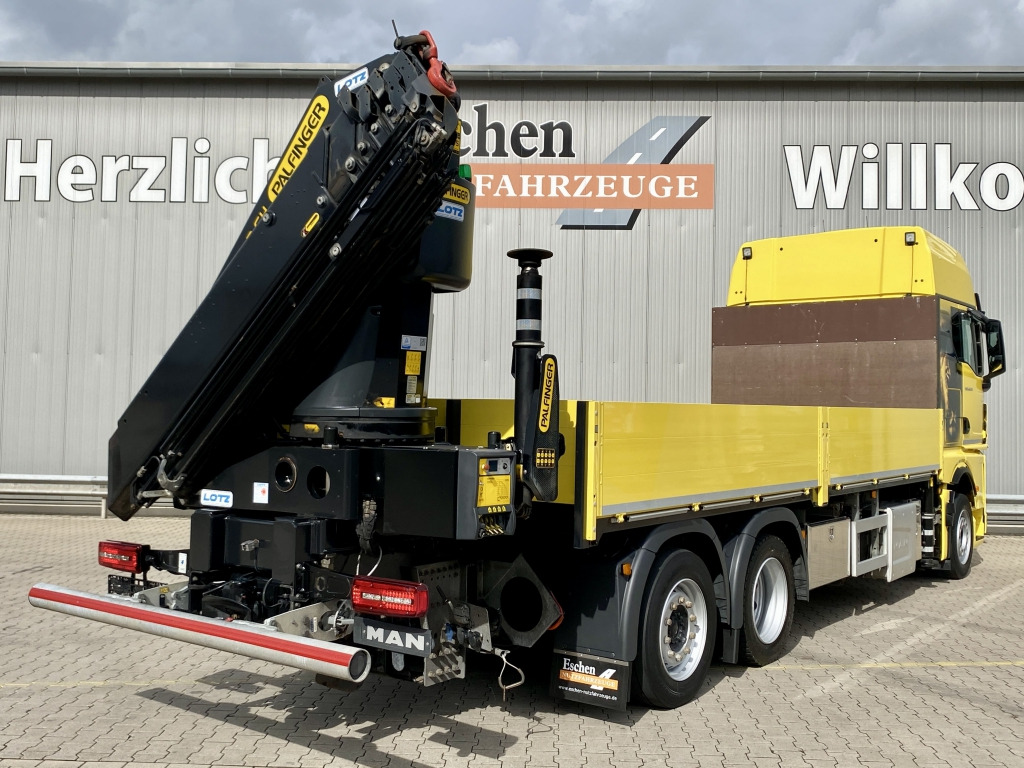 MAN TGX 26.510 6x2-4 LL / Palfinger PK 34002-SHE - Camion plateau, Camion grue: photos 5 MAN TGX 26.510 6x2-4 LL / Palfinger PK 34002-SHE - Camion plateau, Camion grue: photos 5