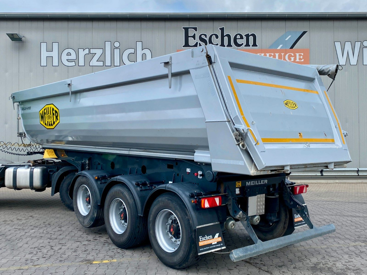 Meiller MHPS 44.3-N I 25m³ Stahl*Luft/Lift*Plane*SAF - Semi-remorque benne: photos 3 Meiller MHPS 44.3-N I 25m³ Stahl*Luft/Lift*Plane*SAF - Semi-remorque benne: photos 3