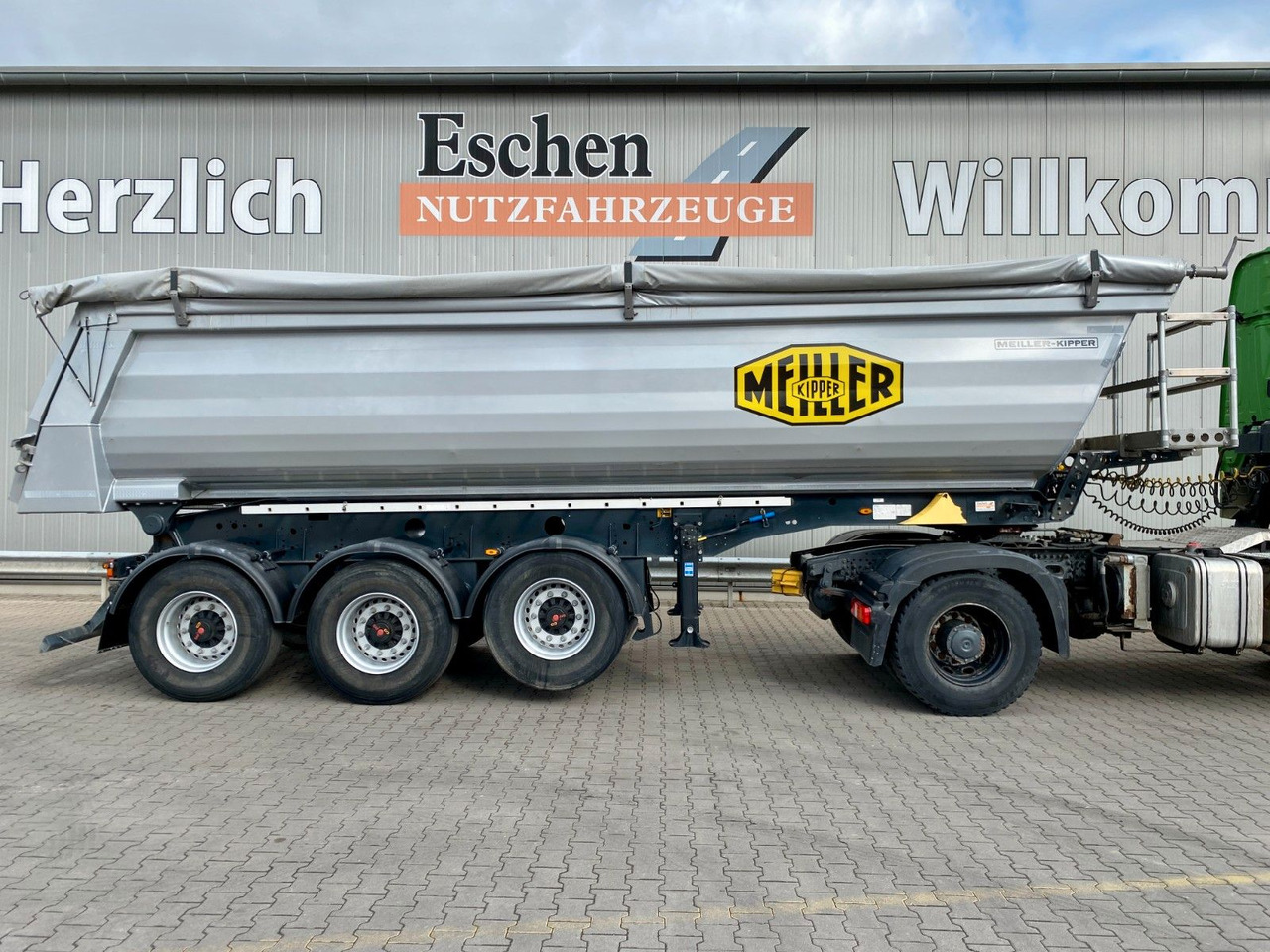 Meiller MHPS 44.3-N I 25m³ Stahl*Luft/Lift*Plane*SAF - Semi-remorque benne: photos 5 Meiller MHPS 44.3-N I 25m³ Stahl*Luft/Lift*Plane*SAF - Semi-remorque benne: photos 5
