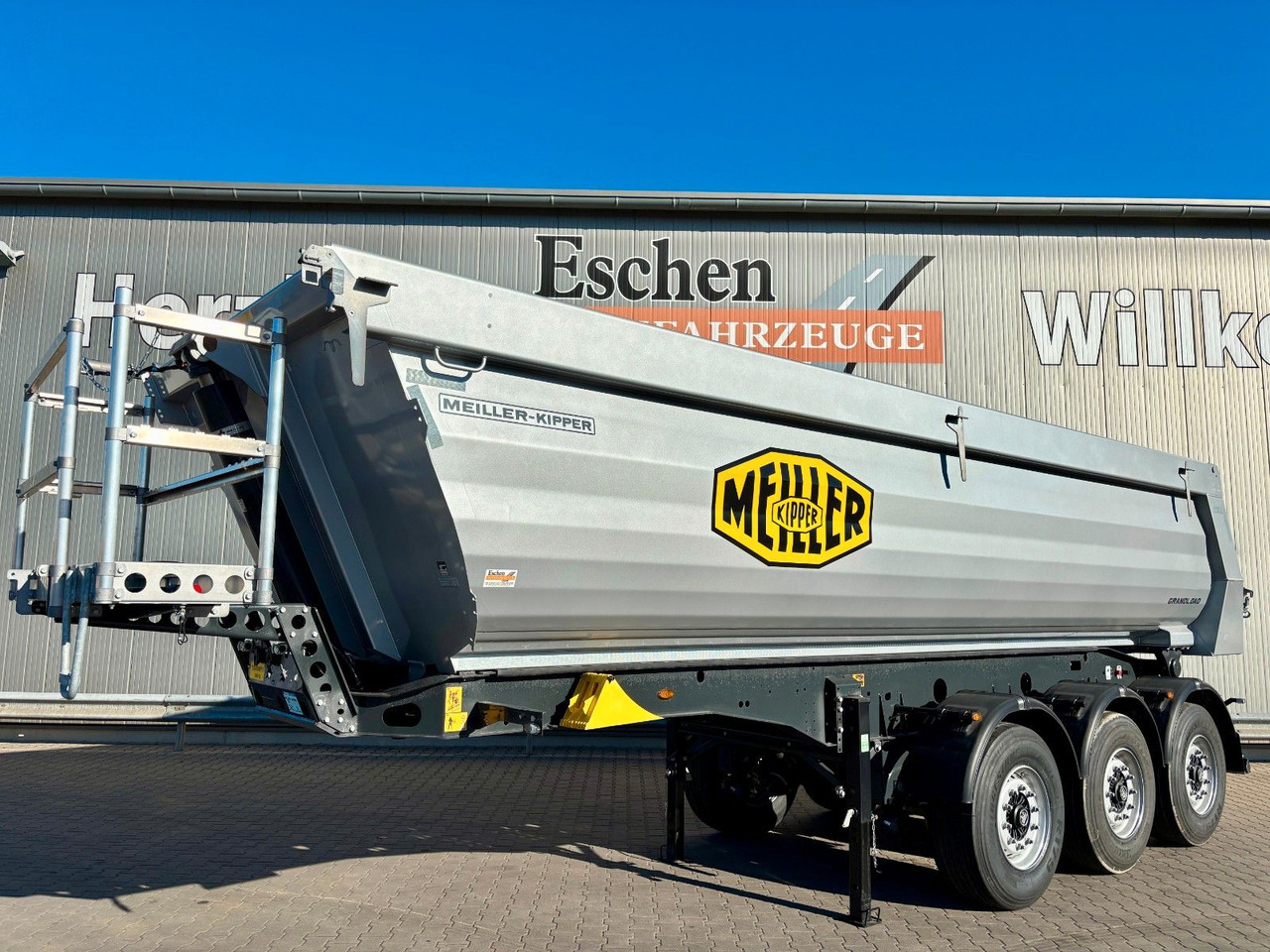 Meiller MHPS 44.3-N | NEW*Grandload*Stahl 25m³*Luft-Lift - Semi-remorque benne: photos 1 Meiller MHPS 44.3-N | NEW*Grandload*Stahl 25m³*Luft-Lift - Semi-remorque benne: photos 1