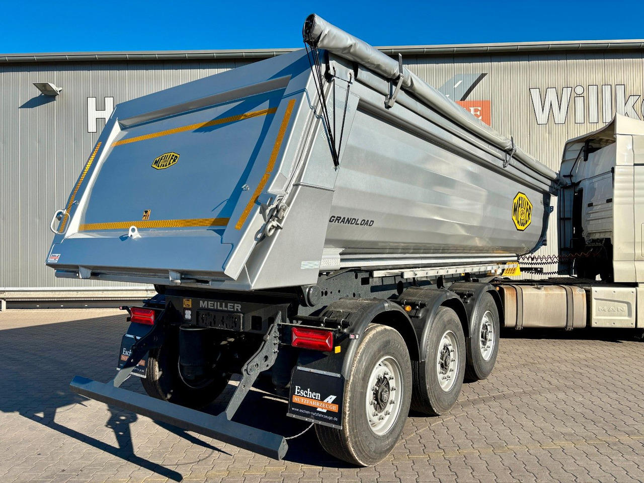 Meiller MHPS 44.3-N | NEW*Grandload*Stahl 25m³*Luft-Lift - Semi-remorque benne: photos 4 Meiller MHPS 44.3-N | NEW*Grandload*Stahl 25m³*Luft-Lift - Semi-remorque benne: photos 4
