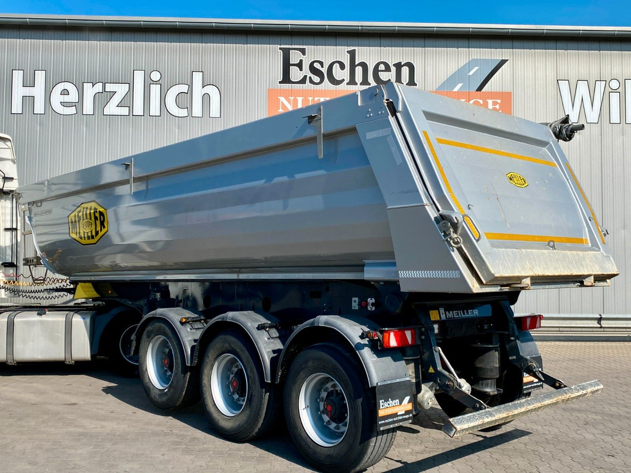 Meiller MHPS 44.3-N | Stahl 24m³*Luft-Lift*Rollplane*SAF - Semi-remorque benne: photos 3 Meiller MHPS 44.3-N | Stahl 24m³*Luft-Lift*Rollplane*SAF - Semi-remorque benne: photos 3