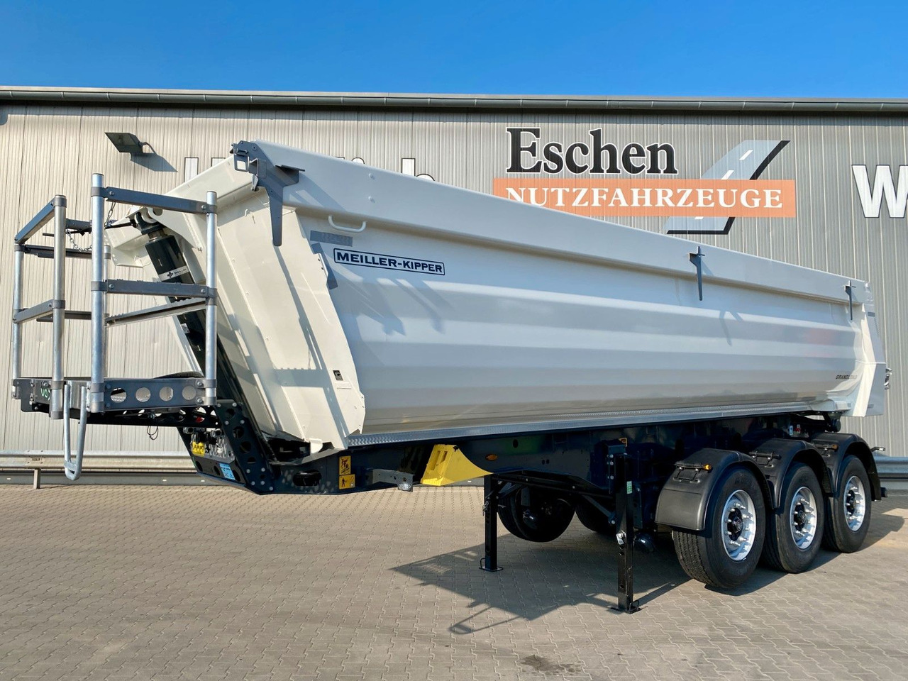 Meiller MHPS 44.3 NEW | Grandload*WEIß RAL9010*Plane*BPW - Semi-remorque benne: photos 3 Meiller MHPS 44.3 NEW | Grandload*WEIß RAL9010*Plane*BPW - Semi-remorque benne: photos 3