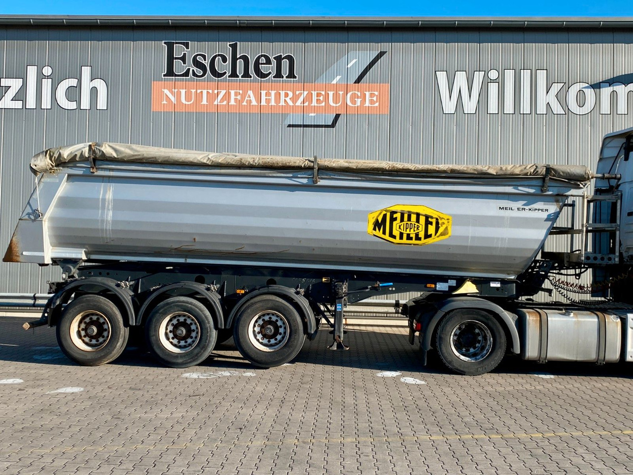 Meiller MHPS 44/3-S | Stahl 25m³*Luft-Lift*Plane*EBS*BPW - Semi-remorque benne: photos 5 Meiller MHPS 44/3-S | Stahl 25m³*Luft-Lift*Plane*EBS*BPW - Semi-remorque benne: photos 5
