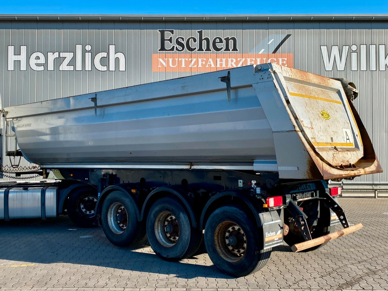 Meiller MHPS 44/3-S | Stahl 25m³*Luft-Lift*Plane*EBS*BPW - Semi-remorque benne: photos 3 Meiller MHPS 44/3-S | Stahl 25m³*Luft-Lift*Plane*EBS*BPW - Semi-remorque benne: photos 3