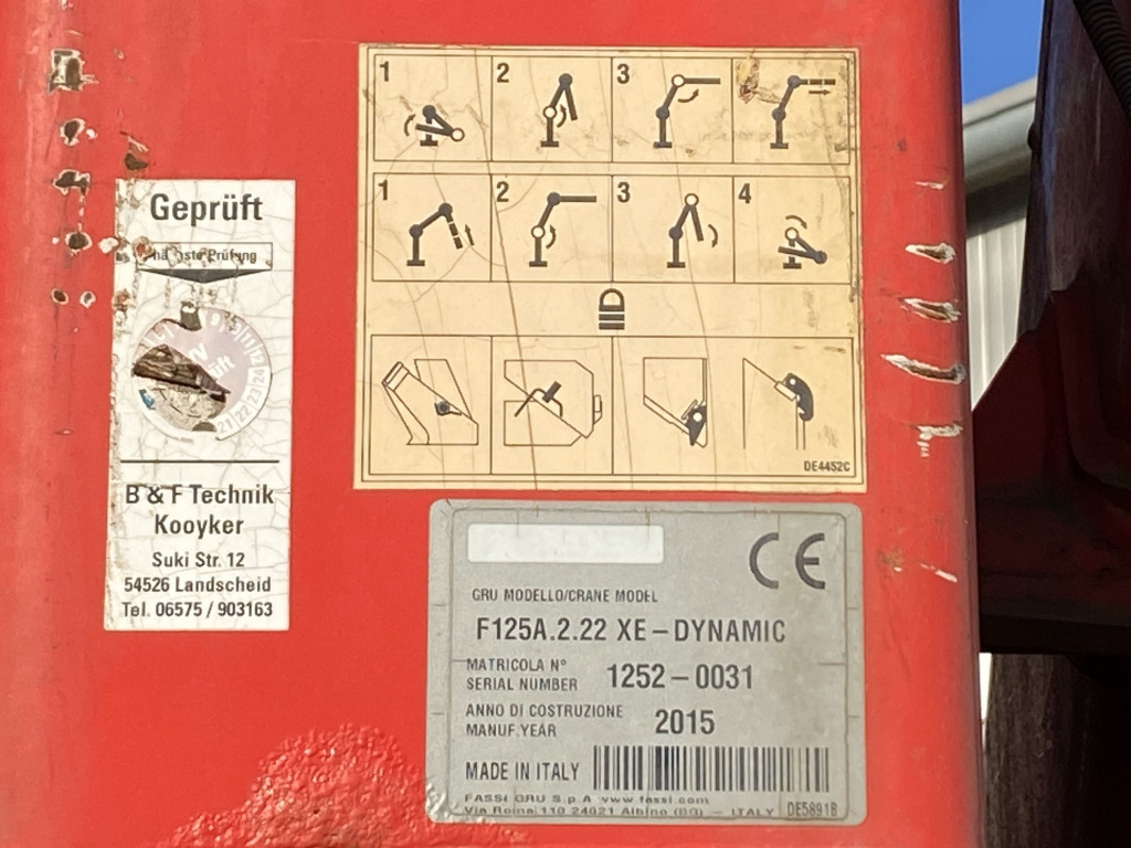 Mercedes-Benz 1832 4x2 / Fassi Kran - Camion benne, Camion grue: photos 3 Mercedes-Benz 1832 4x2 / Fassi Kran - Camion benne, Camion grue: photos 3