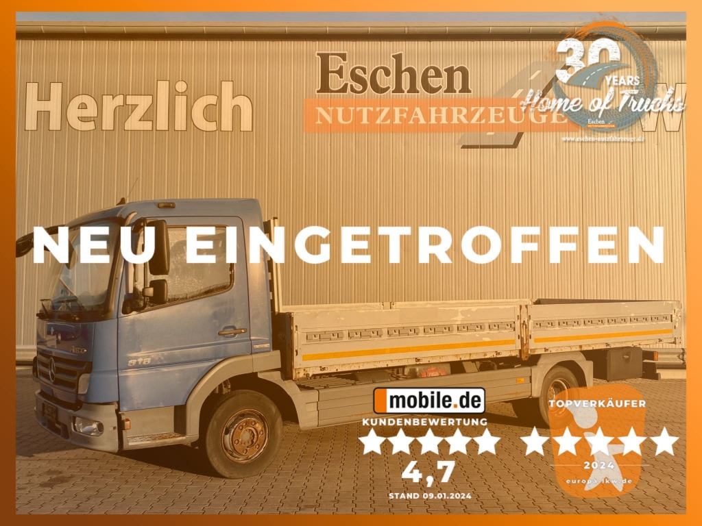 Mercedes-Benz 818 Atego - Camion plateau: photos 1 Mercedes-Benz 818 Atego - Camion plateau: photos 1