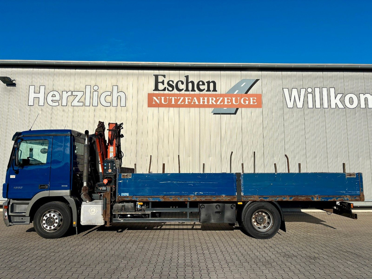 Mercedes-Benz Actros 1832 I Terex 85.2A3*9,10m*Telligent*Klima - Camion plateau, Camion grue: photos 3 Mercedes-Benz Actros 1832 I Terex 85.2A3*9,10m*Telligent*Klima - Camion plateau, Camion grue: photos 3