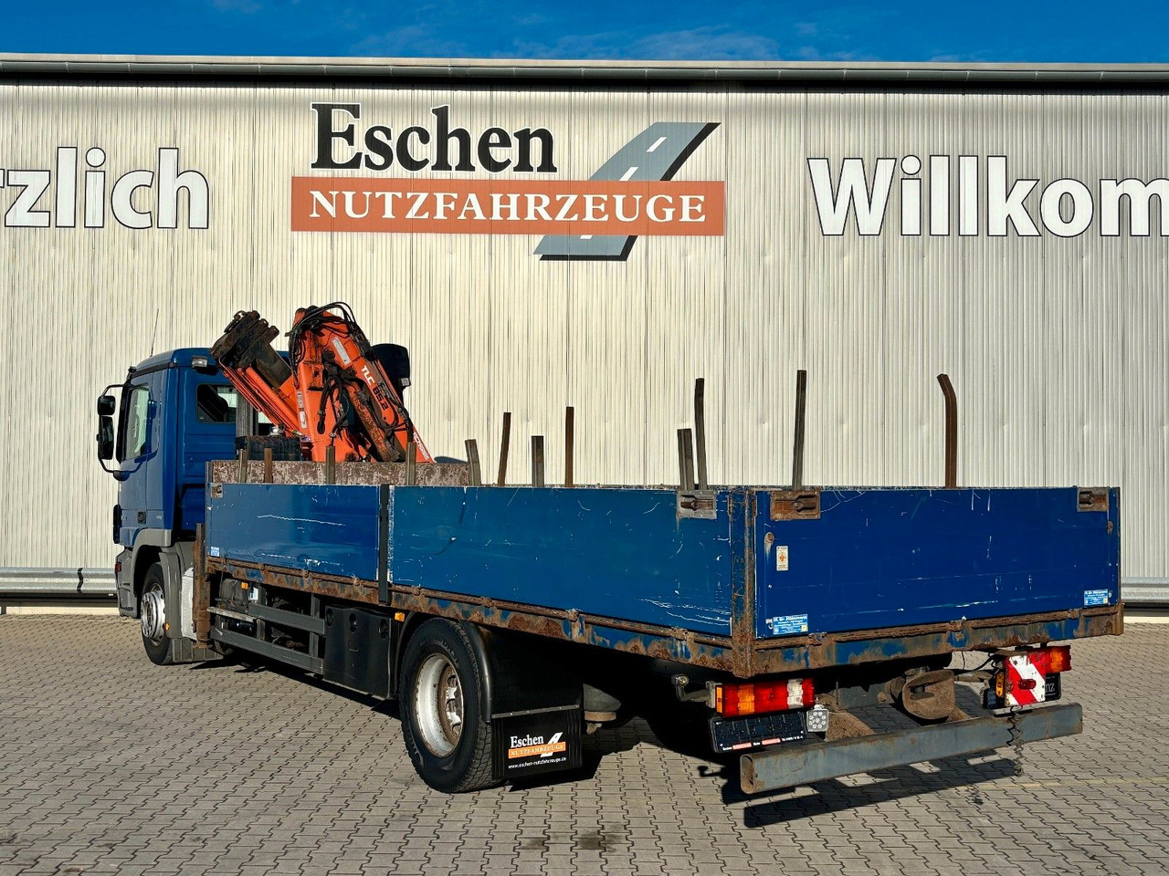 Mercedes-Benz Actros 1832 I Terex 85.2A3*9,10m*Telligent*Klima - Camion plateau, Camion grue: photos 4 Mercedes-Benz Actros 1832 I Terex 85.2A3*9,10m*Telligent*Klima - Camion plateau, Camion grue: photos 4