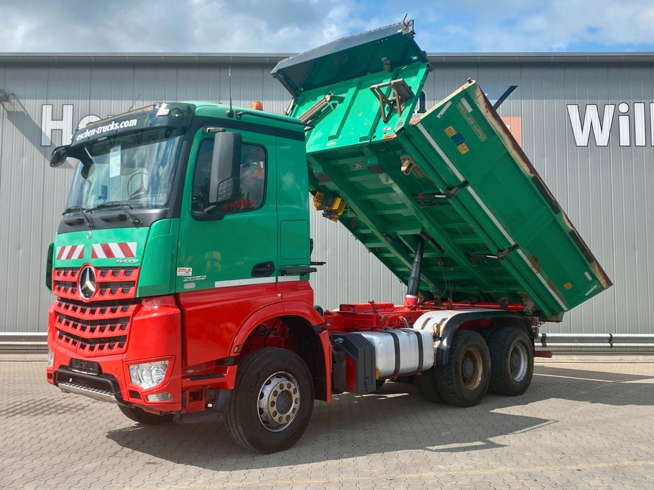 Mercedes-Benz Arocs 2652 6x4B MEILLER Bordmatik*Blatt*Retarder - Camion benne: photos 2 Mercedes-Benz Arocs 2652 6x4B MEILLER Bordmatik*Blatt*Retarder - Camion benne: photos 2
